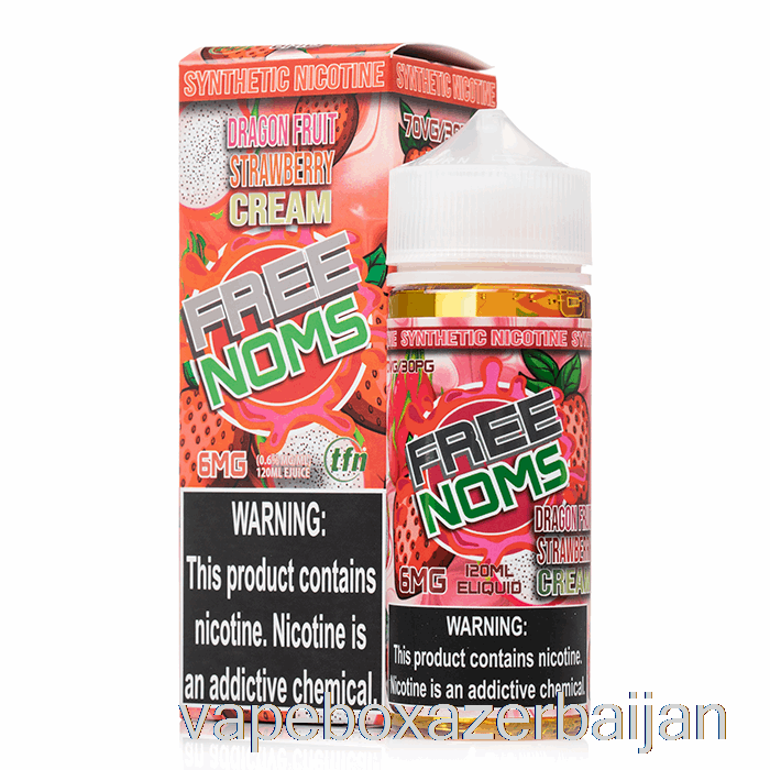 Vape Azerbaijan Dragon Fruit Strawberry Cream - Nomenon - 120mL 0mg